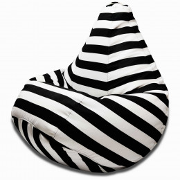 Fotoliu Para "Zebra" din velur