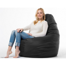 Кресло Груша из Оксфорда 420D, размер "XL", черного цвета