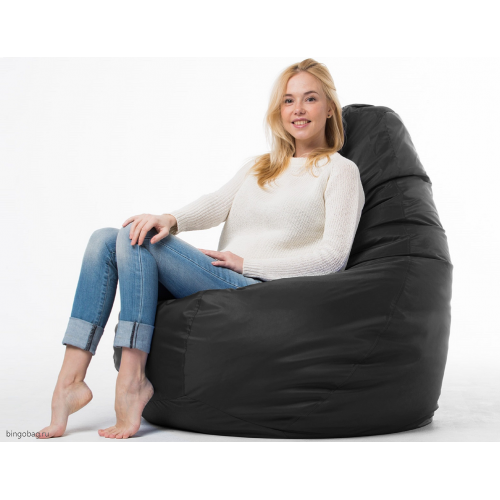 Кресло Груша из Оксфорда 420D, размер "XL", черного цвета