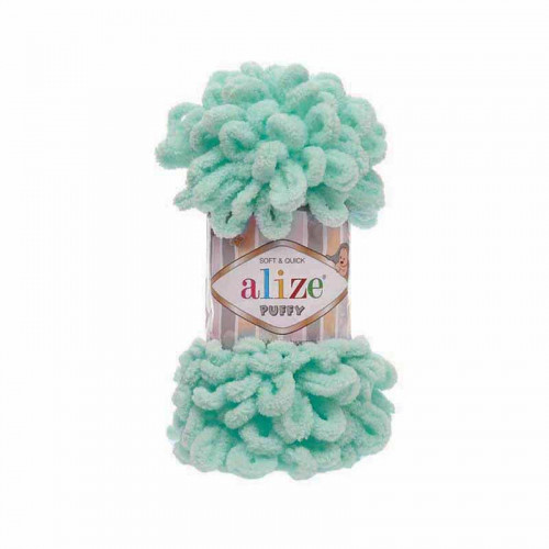 Alize Puffy Светло-бирюзовый – Легкость морского бриза в ваших изделиях