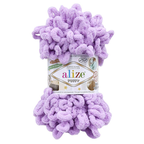 Alize Puffy Liliac deschis – Delicatețe în fiecare atingere