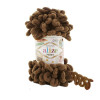 Alize Puffy 321 Коричневый — уютная пряжа для тёплых интерьеров