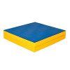 Saltea sport pliabilă 100×200×10 cm din piele ecologică — pentru gimnastică și fitness